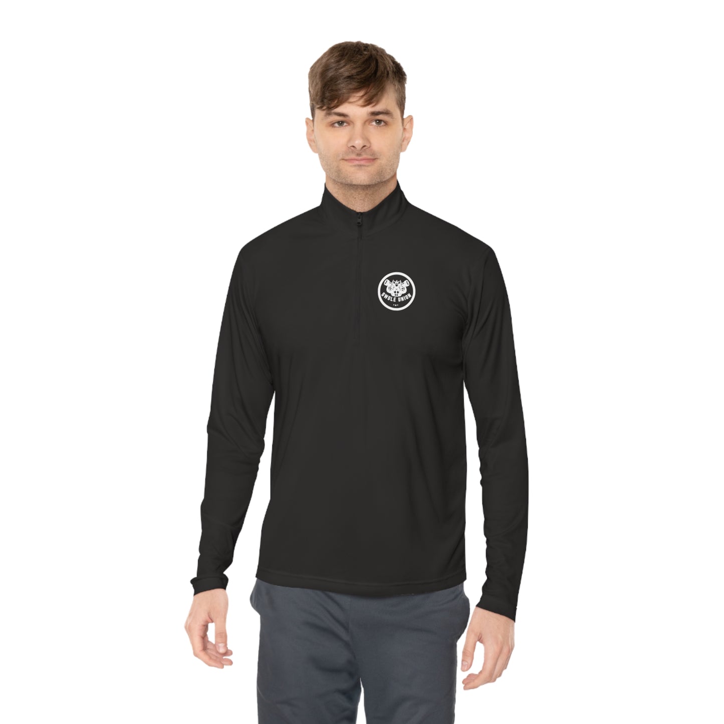 Swole Union™ Unisex Quarter-Zip Pullover