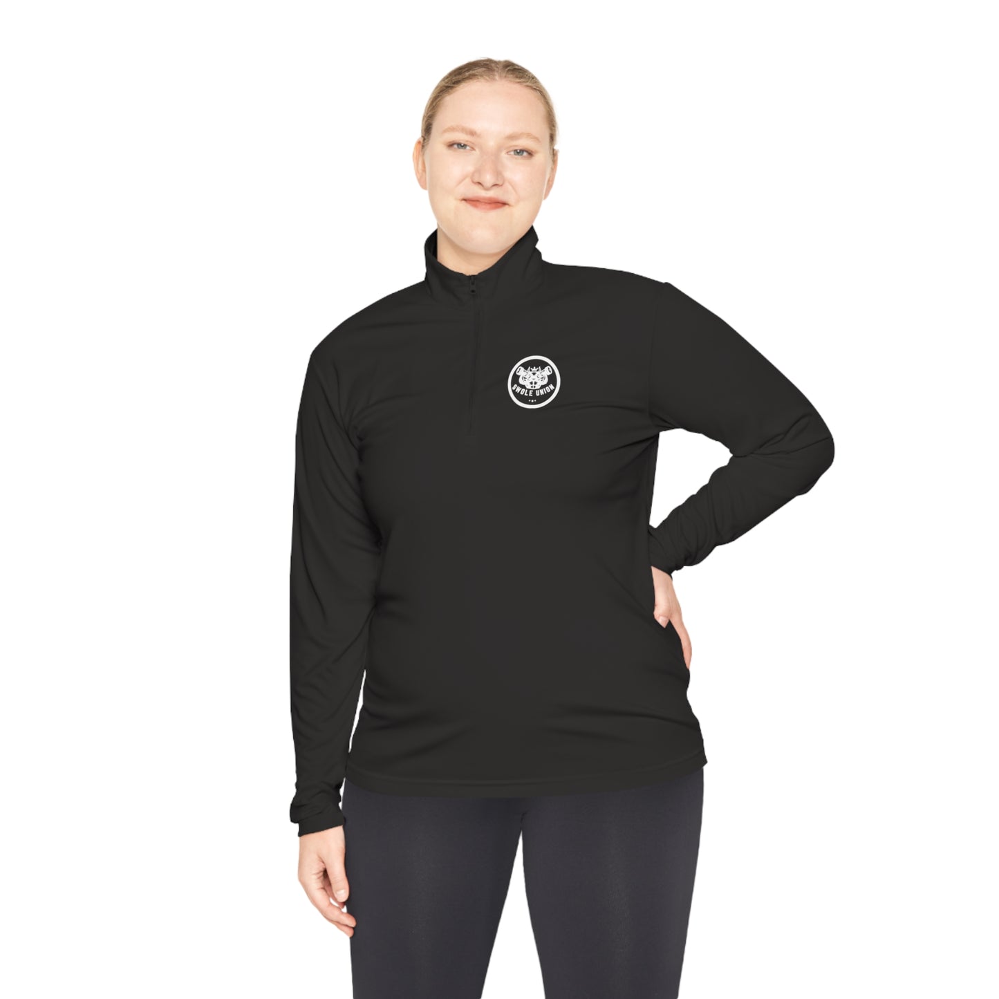 Swole Union™ Unisex Quarter-Zip Pullover