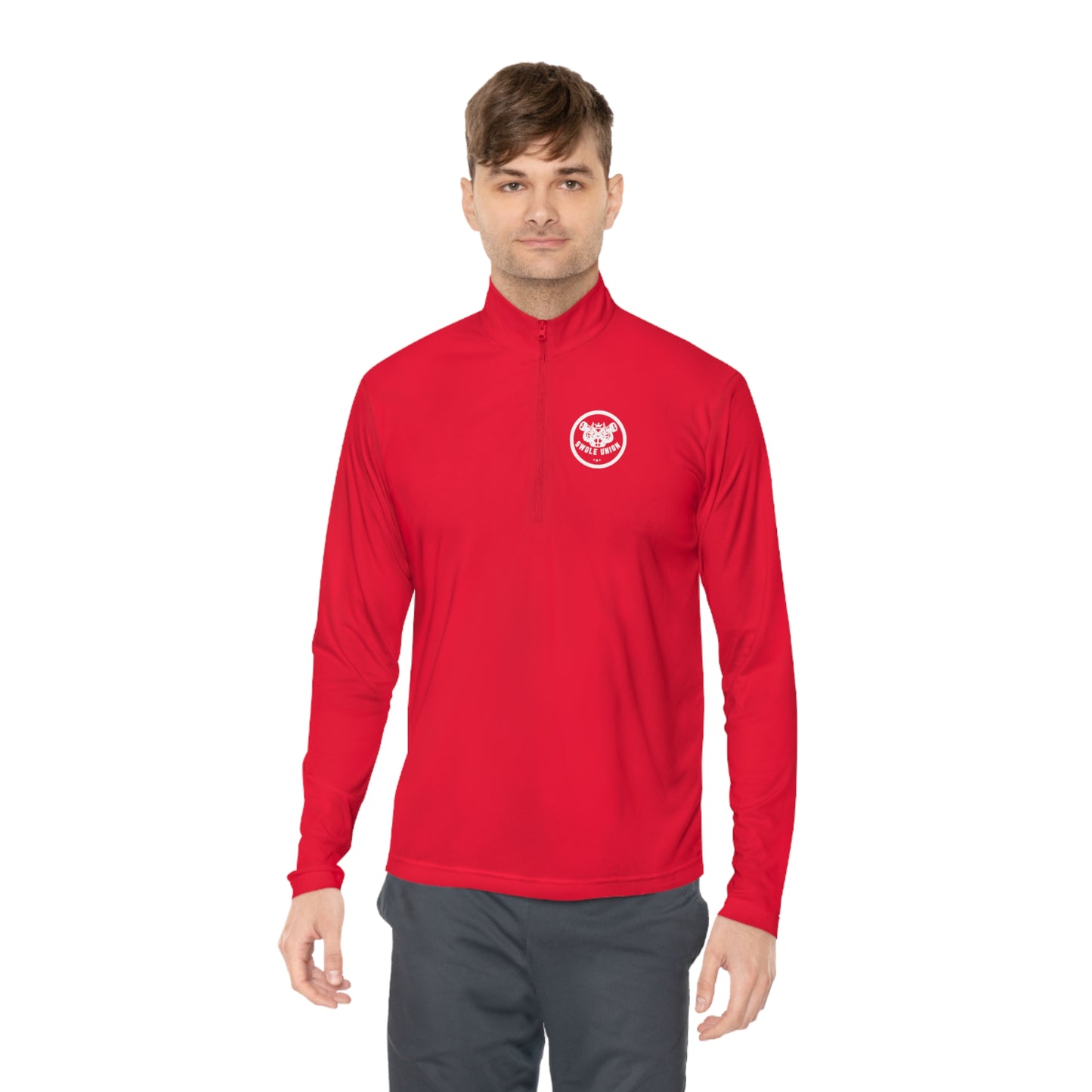 Swole Union™ Unisex Quarter-Zip Pullover