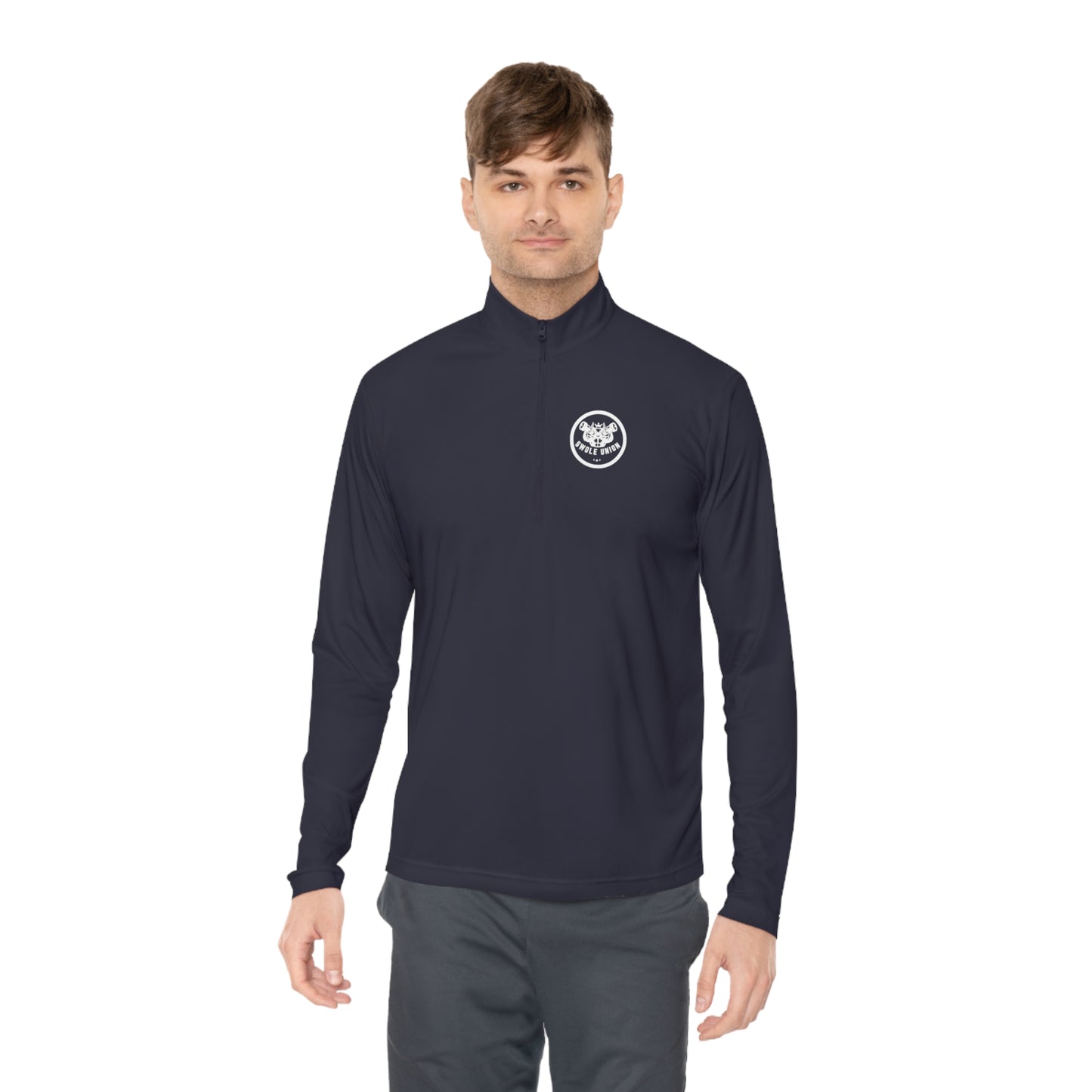 Swole Union™ Unisex Quarter-Zip Pullover