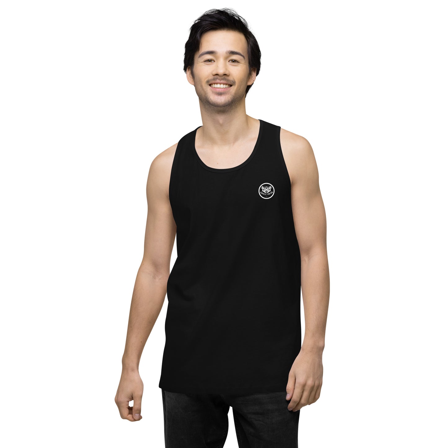 Swole Union™ The Gym Never Broke My Heart Men’s premium tank top