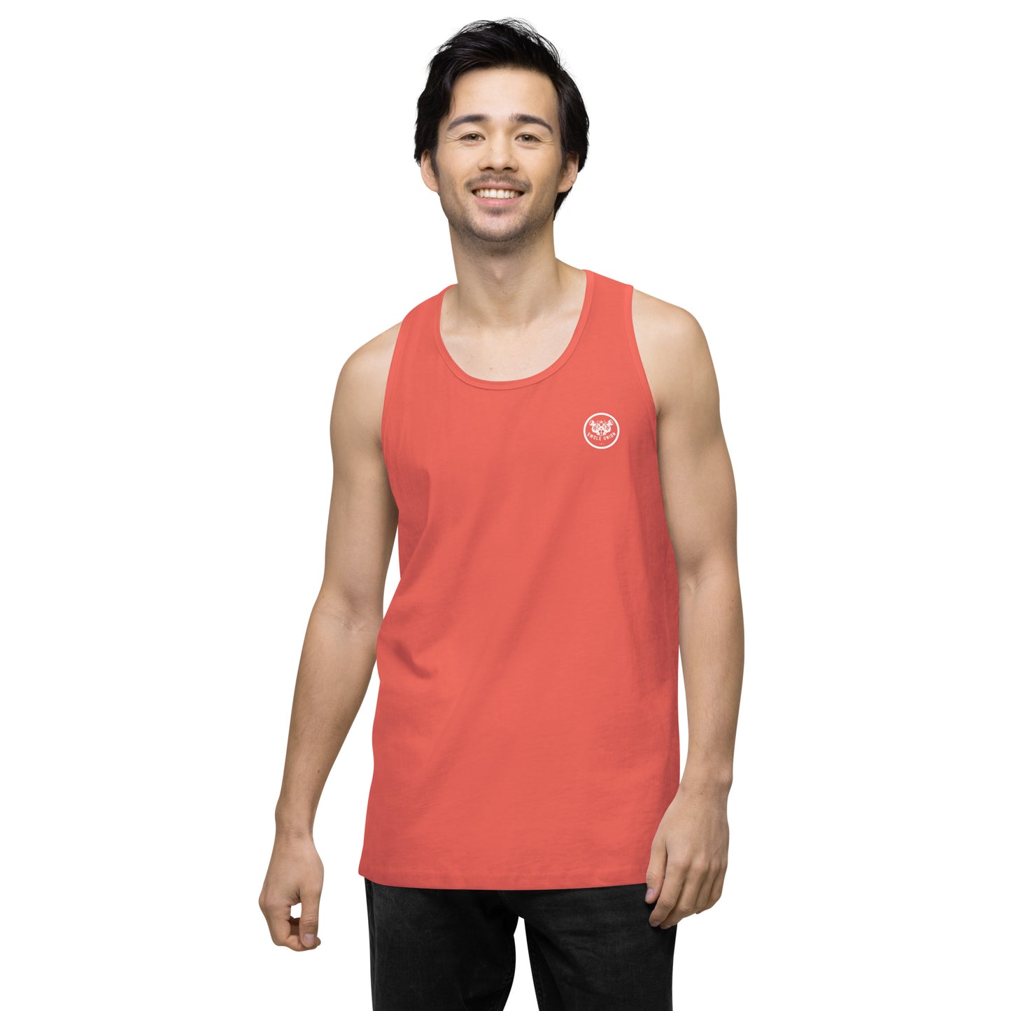 Swole Union™ The Gym Never Broke My Heart Men’s premium tank top