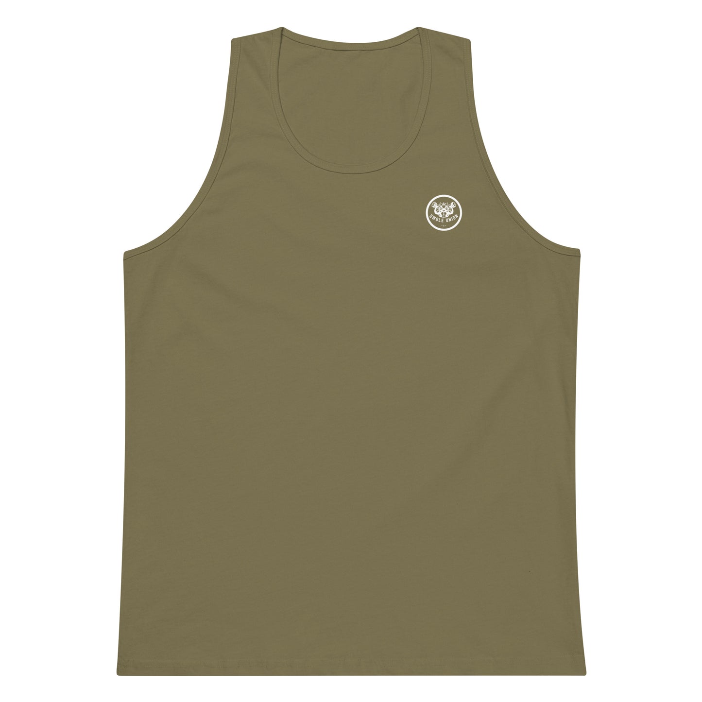 Swole Union™ The Gym Never Broke My Heart Men’s premium tank top