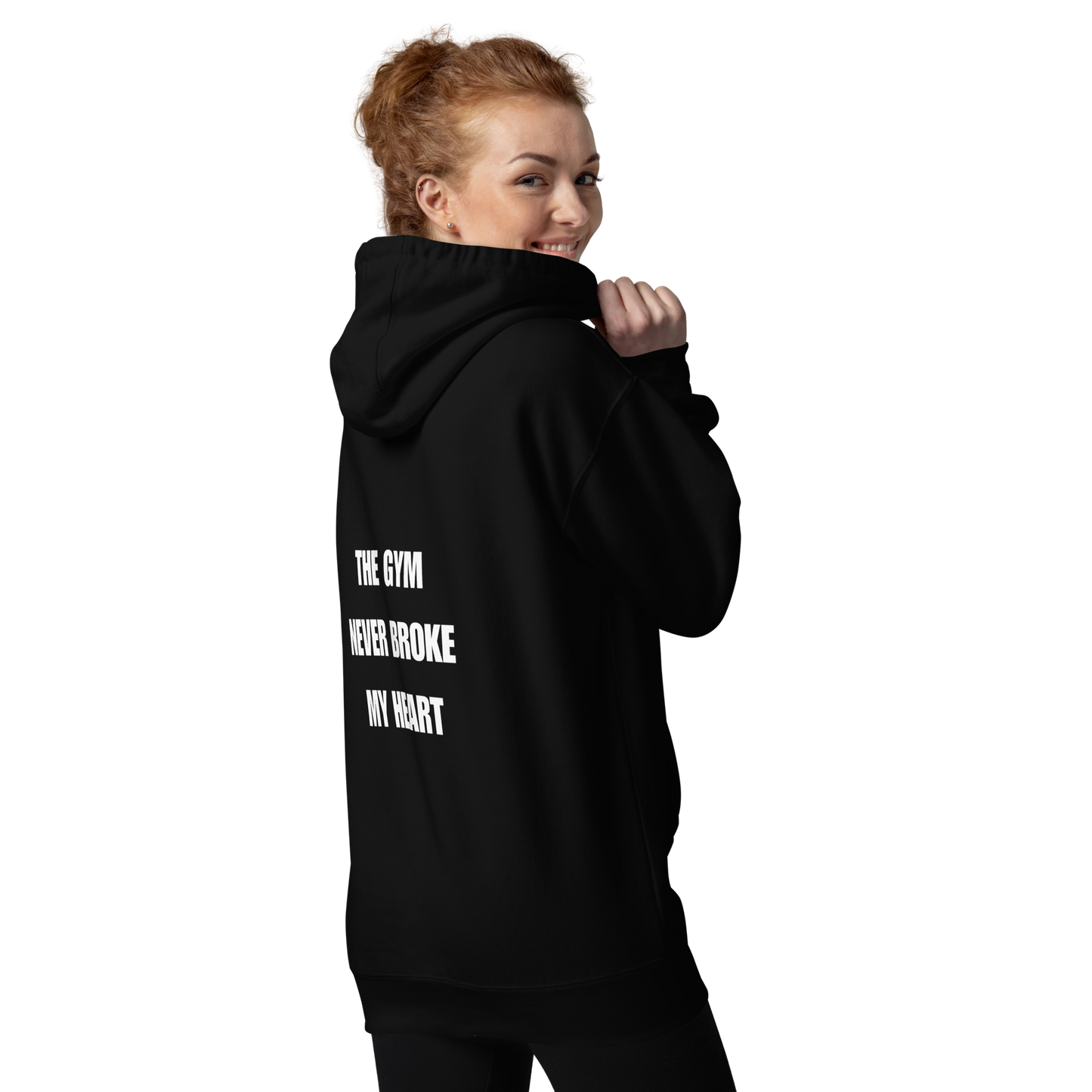 Swole Union™ The Gym Never Broke My Heart Unisex Hoodie